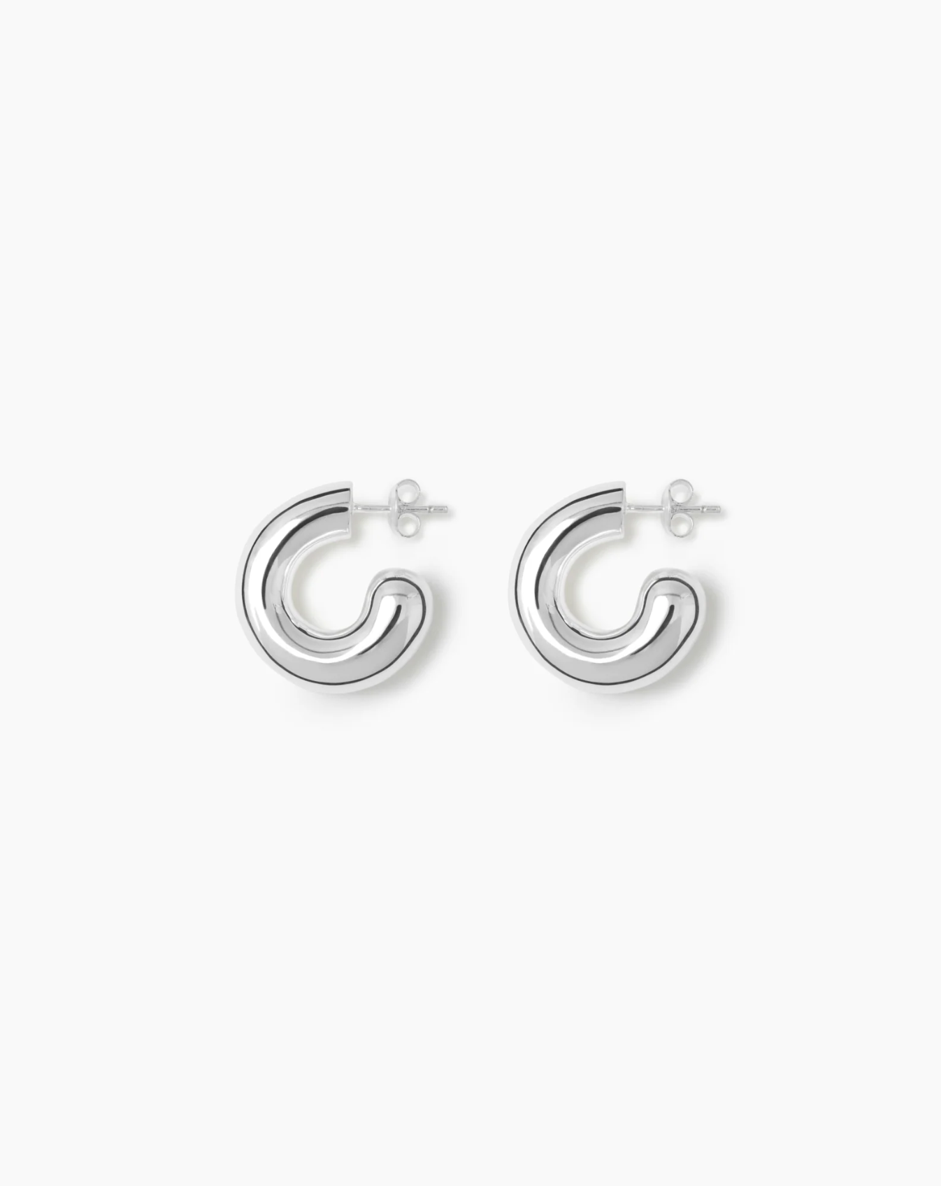 The Rose Earrings Silver Øredobber